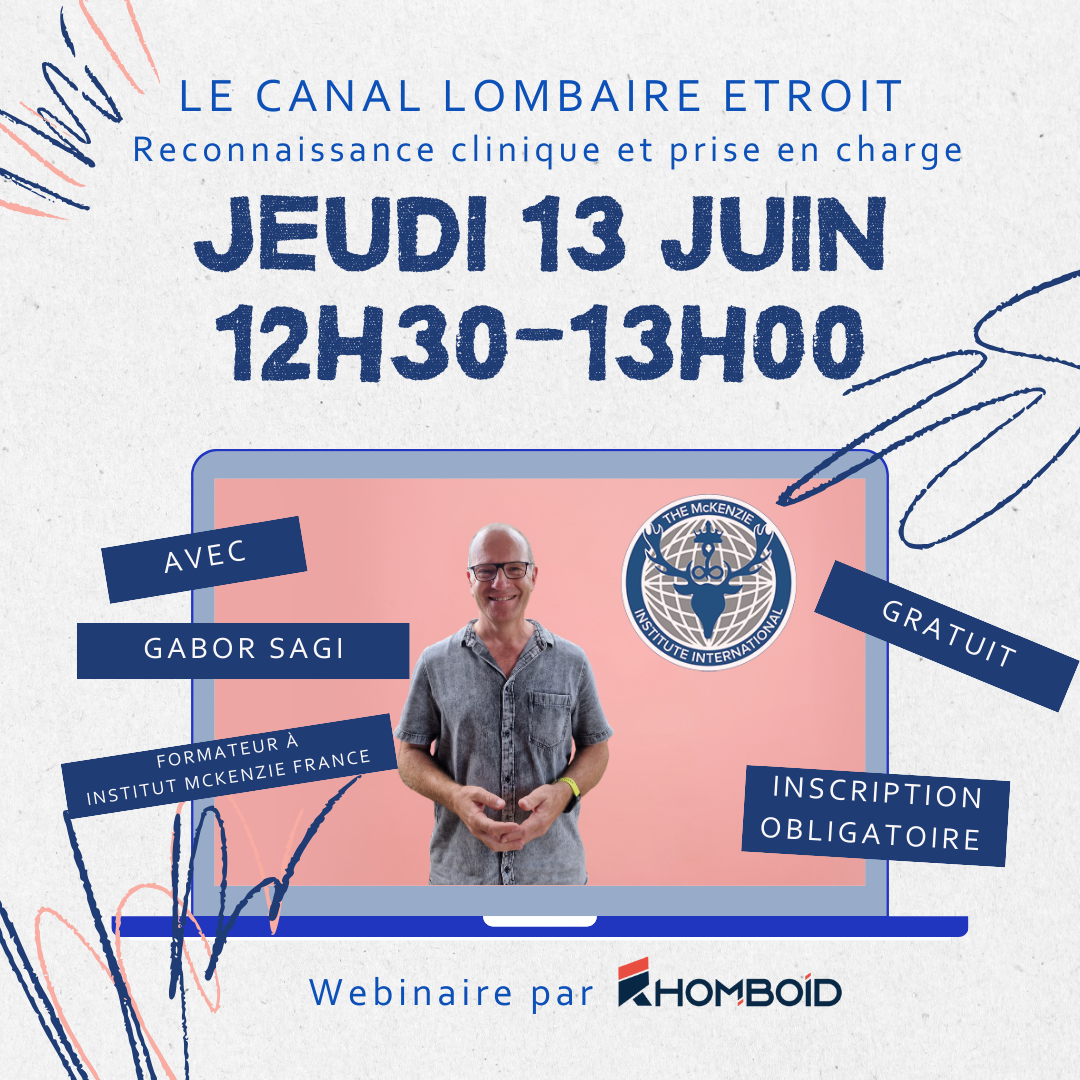 Replay webinaire sur le Canal Lombaire Etroit avec Gabor Sagi